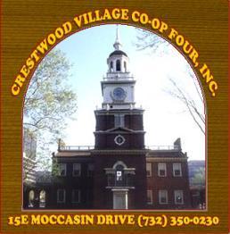 Date Date 10/07/14 CRESTWOOD VILLAGE CO-OP FOUR, INC. 15 E. MOCCASIN DRIVE WHITING, NJ 08759 PHONE (732) 350-0230 - FAX (732) 350-6930 Thank you for choosing Crestwood Village Co-op Four.