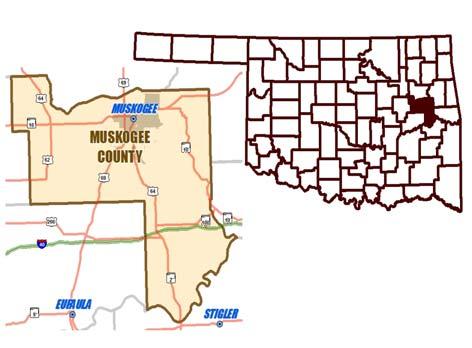 County: Assessor / Office Information Muskogee Assessor: Dan Ashwood Year appointed: 22 Year elected: 22 Years as Assr: 15 Yrs Empl in Assr Off: 31 First deputy: Sarah Wallis County Seat: Muskogee
