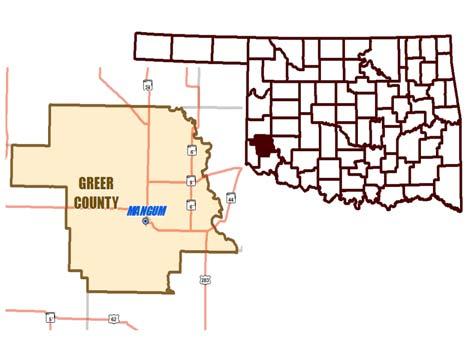 County: Assessor / Office Information Greer Assessor: Junita Reeves Year appointed: N/A Year elected: 214 Years as Assr: 3 Yrs Empl in Assr Off: 23 First deputy: Laurie Thompson County Seat: Mangum