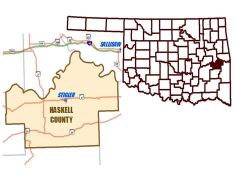 County: Assessor / Office Information Haskell Assessor: Roger Ballard Year appointed: N/A Year elected: 22 Years as Assr: 15 Yrs Empl in Assr Off: 2 First deputy: Shawna Hudspeth County Seat: Stigler