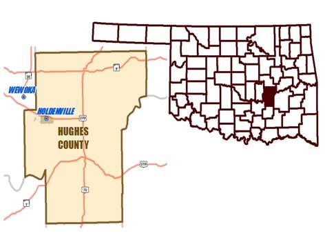 County: Assessor / Office Information Hughes Assessor: Jamie Foster Year appointed: 211 Year elected: 212 Years as Assr: 6 Yrs Empl in Assr Off: 7 First deputy: Linda Wingo County Seat: Holdenville
