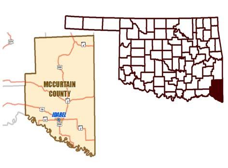 County: Assessor / Office Information McCurtain Assessor: Stan Lyles Year appointed: 26 Year elected: 26 Years as Assr: 11 Yrs Empl in Assr Off: 18 First deputy: Kisha Carper County Seat: Idabel