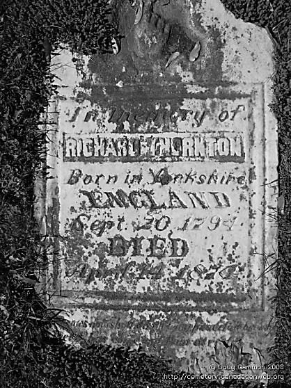 Myrtle Eulalia Thornton was born on 3 February 1885 and died in March 1945, and was buried in March 1945 in North Ridge Cemetery, Gosfield North Township.