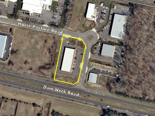 Road Undeveloped, industrial warehouse / I-1 Light Industrial South Dam Neck Road