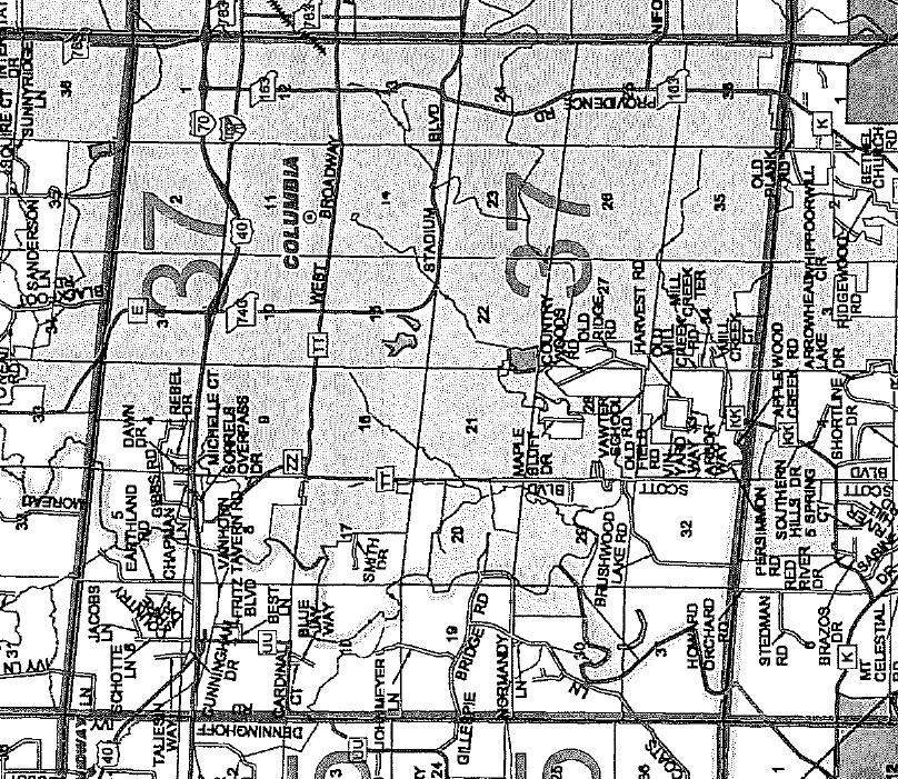 Townships In Boone County Township