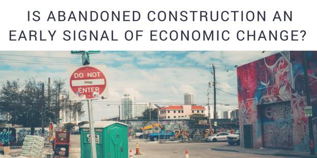 Is Abandoned Construction an Early Signal of Economic Change? BuildFax specializes in translating construction data from building permits into property condition and history.