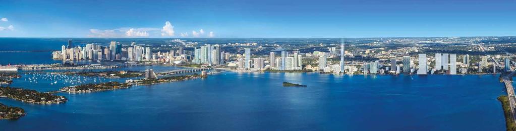 THERE RE MANY REASONS TO INVEST IN MIAMI More affordable real estate prices compared to New York, London and Istanbul Up to three times higher rental income possibility A good return on investment in