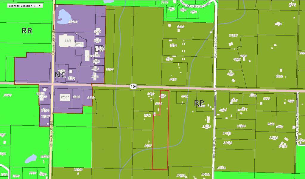 Staff Report: 15 04259 Westphal ADU Page 3 of 14 Comprehensive Plan and Zoning Designations: The Comprehensive Plan designation is RP (Exhibit 22) and the Zoning designation is RP (Exhibit 23).