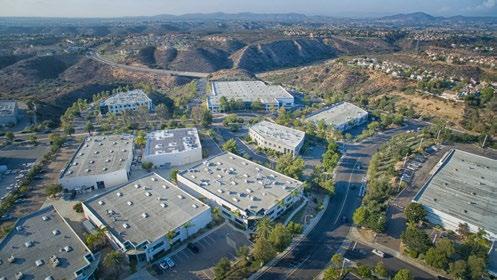 Sorrento Mesa enjoys a concentration of businesses in the fields of telecommunications, wireless applications and biotechnology