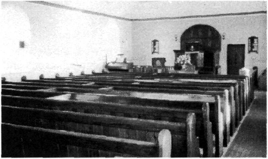 At that time the pulpit was placed in the centre of the long wall at the rear of the church, away from the road. m jt jt...,;,: r?._. ^.