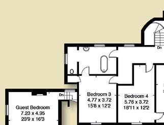 Gross internal floor area Main House: 661.
