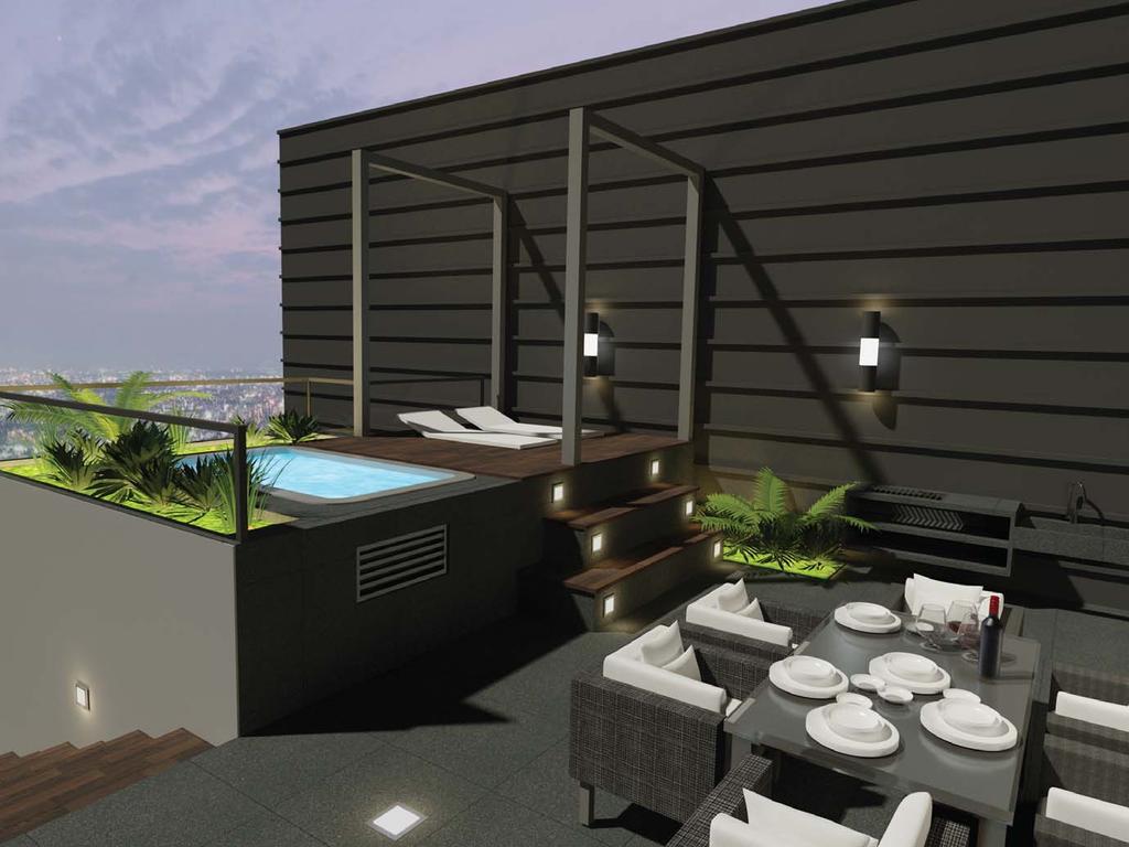 Penthouse P artist s impression only Z1 Each exclusive penthouse is