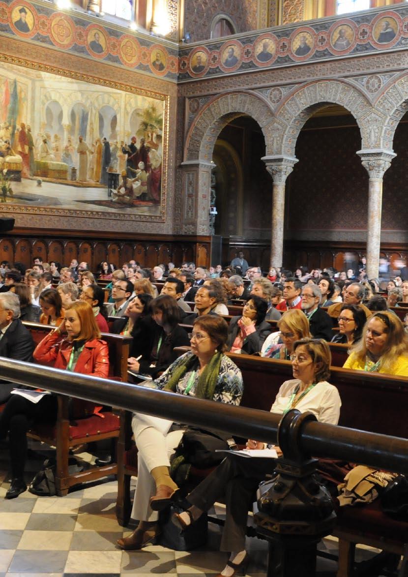 The Congress Historic Building of the University of Barcelona 24 th and 25 th April 2012 The Congress sessions were structured into plenary sessions, parallel sessions of the six working groups and