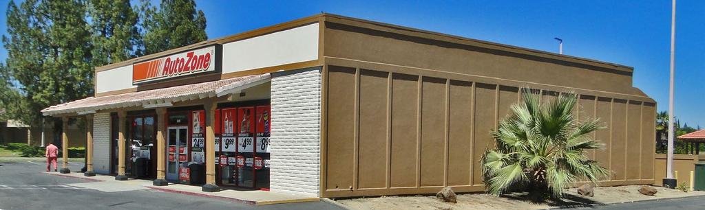 Overview CORE Commercial is pleased to offer this single tenant net leased AutoZone for sale in Citrus Heights (Sacramento), CA.