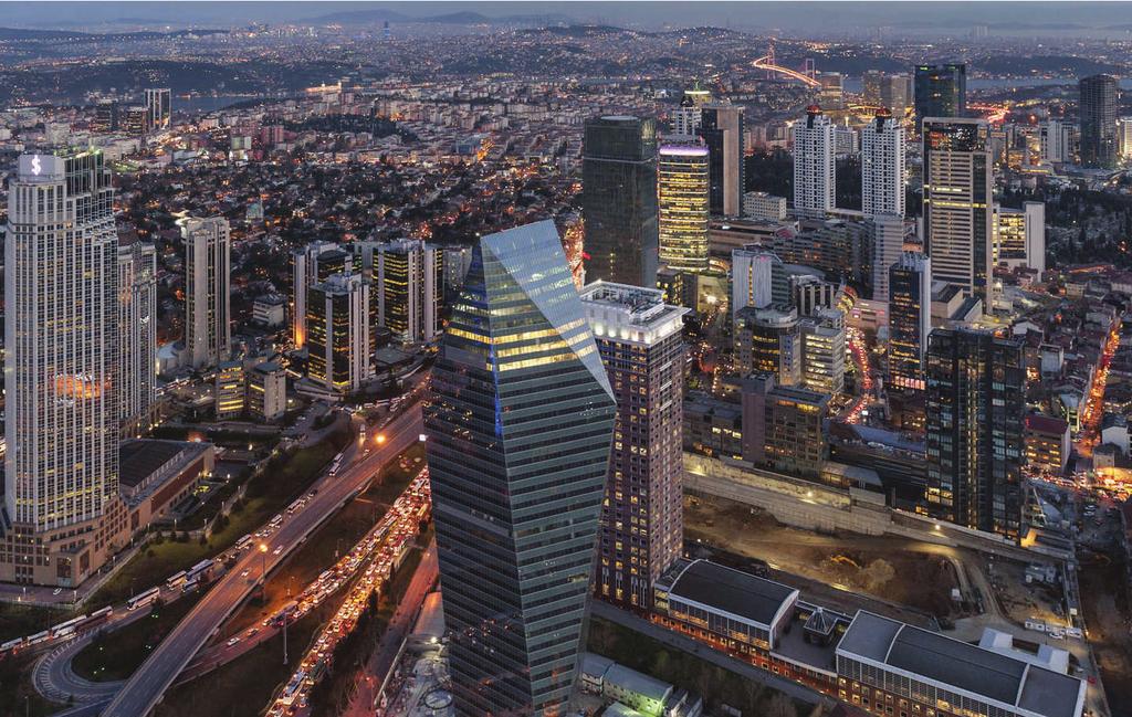 Istanbul Office Market Demand and Supply In the 2 nd quarter of 2018, cumulative supply of grade A office space in Istanbul increased to 3.59 million sq m.
