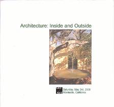 at $3 each Architecture: Inside and Outside: 5 x5 folded color brochure featuring Santa