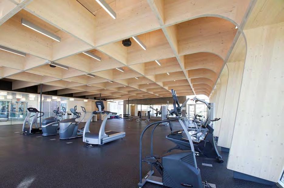 Small Institutional Wood Design Award UBCO Fitness