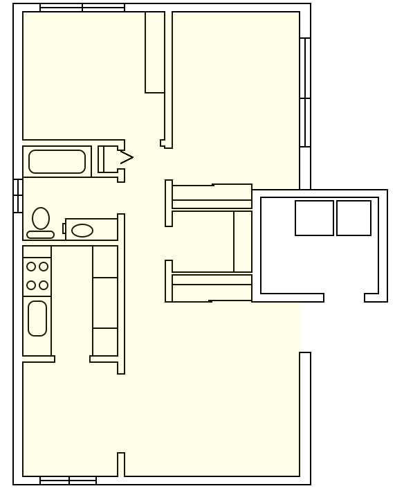 Floor Plans 2 BD/1 BTH 1 BD/1 BTH Lower Level Upper Level