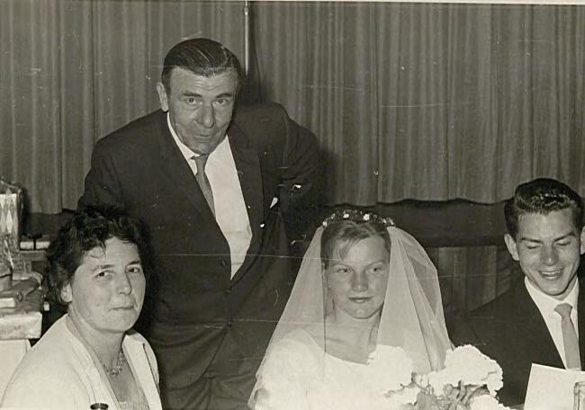 Irmgard and Gunter Arndt Wedding Married on 25 May in Boronia, seen here at the following