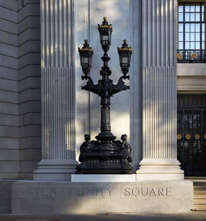 TEN TRINITY SQUARE INTRODUCTION Situated in the heart of The City of London, Ten Trinity Square is the