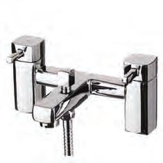 with roll-top bath, double sink and