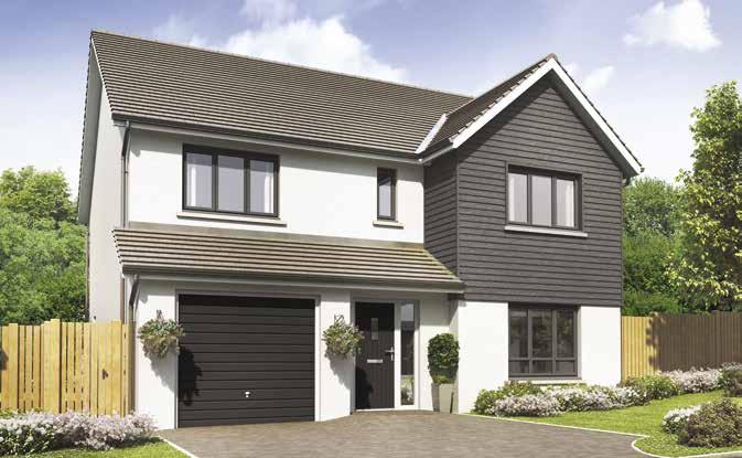 The Beech Four bedroom detached with garage family room GROUND FLOOR bedroom 2 en-suite bedroom 4 Kitchen / Dining Family room 7.27m x 7.42m 23 10 x 24 1 max utility kitchen dining Lounge 3.72m x 5.