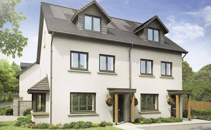 The Alder Kitchen Utility Four bedroom Townhouse Dining W/C Alder House The Meadows - Stoneywood S5 GROUND FLOOR Version 3-10th October 2018 Lounge/Kitchen/ Dining 3.84m x 9.