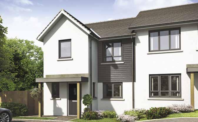 The Ash 3 Three bedroom end-terrace / semi-detached lounge GROUND FLOOR Kitchen / Dining Lounge 5.21m x 8.29m 17 1 x 27 2 max dining kitchen w/c FIRST FLOOR Master Bedroom 3.21m x 3.