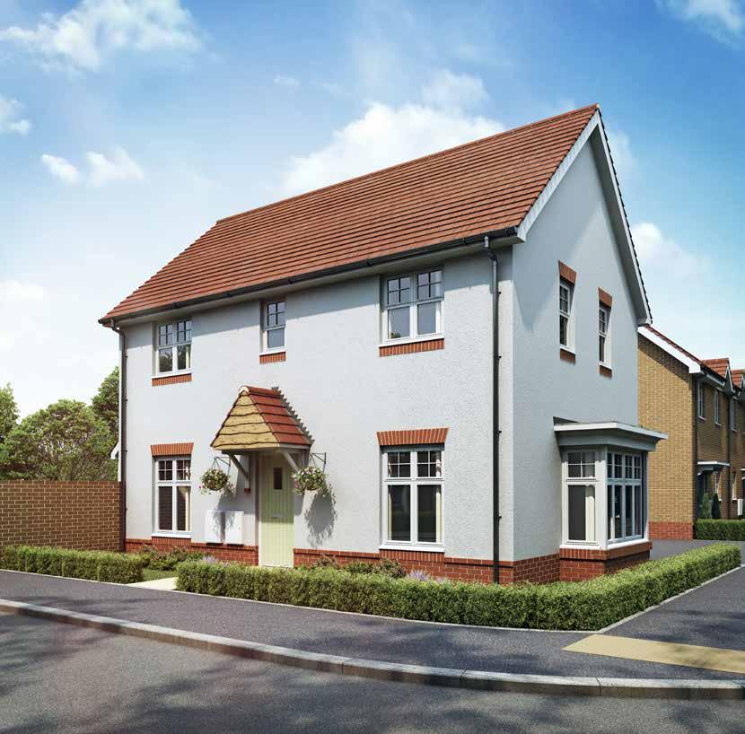 The Cherwell 3 bedroom home layouts are