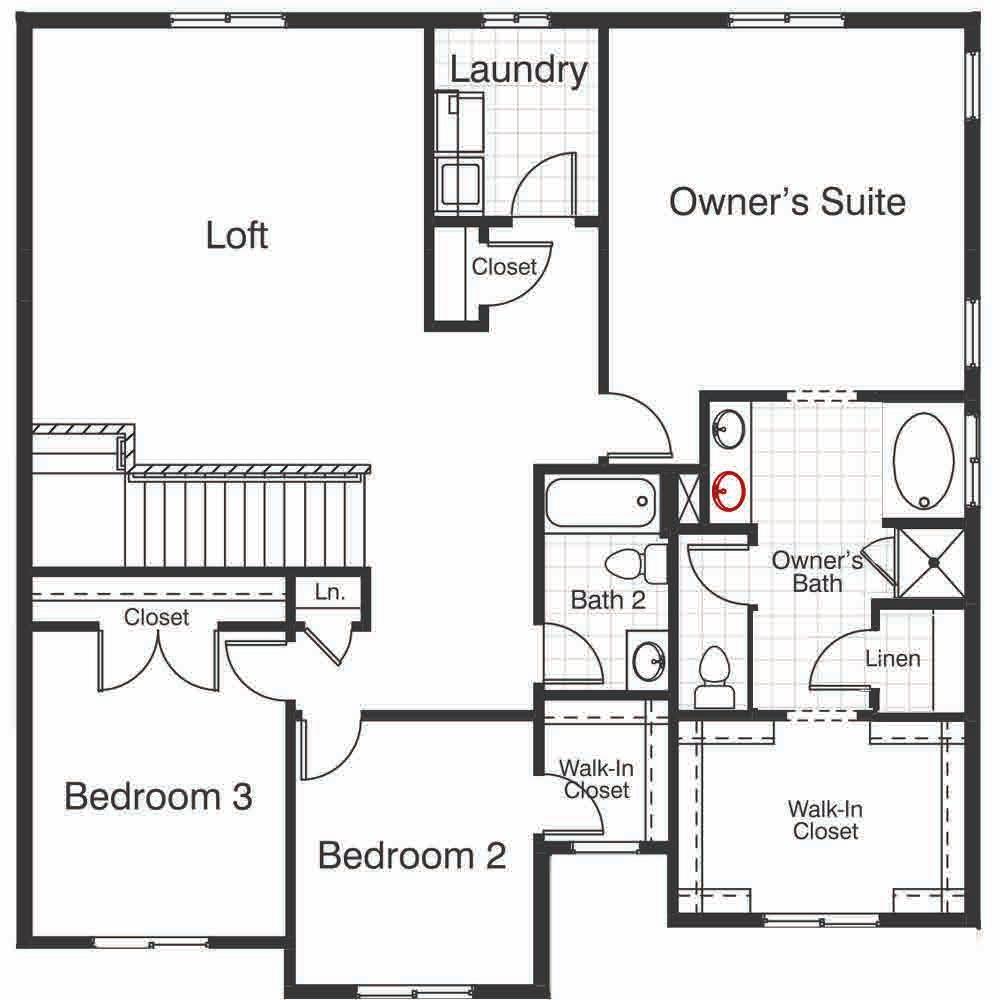 Owner s suite 14-11 X 15-3 Owner s bath 12-1 X 13-1 Bedroom 2 10-1 X 11-2 Bedroom 3 10-9 X