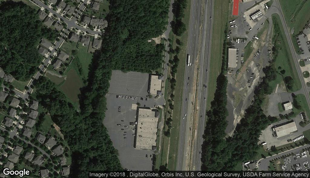 Aerial Map I-77 FREE-STANDING BUILDING 20430 CHARTOWN