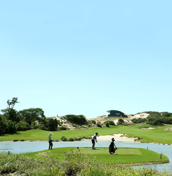 OVERVIEWS Gallery Villas located in the largest integrated golf, casino resort in Vietnam Less than two