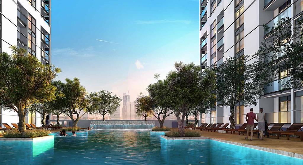 An Oasis of Harmony and Serenity Sobha Creek Vistas are home to 1 and 2 bedroom apartments featuring amenities that will leave residents comfortable and relaxed throughout the day.