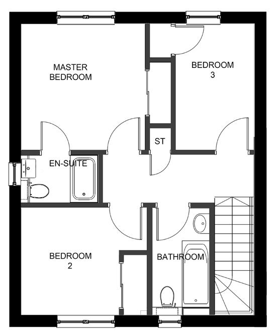 - Hoy Ground Floor First Floor Lounge 5.94m x 3.23m 19 6 x 10 7 Kitchen/Dining 3.25m x 4.10m 10 8 x 13 5 Utility/WC 1.40m x 2.26m 4 7 x 7 5 Master Bedroom 3.83m x 3.23m 12 7 x 10 7 Bedroom 2 3.