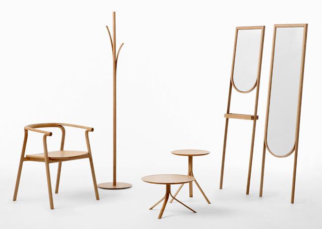 SPLINTER COLLECTION 2013 NENDO TRADITIONAL A simple use of the flexibility of wood.