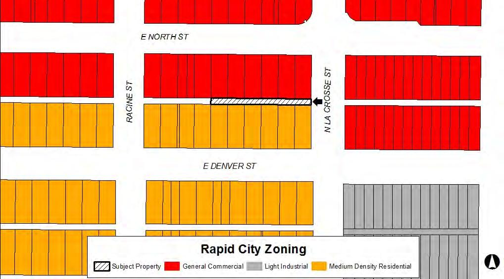 Subject Property and Adjacent Property Designations Existing Zoning Comprehensive Plan Existing Land Use(s)