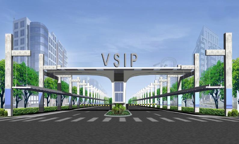 Infrastructures Parks Entrances / Gates Vietnam-Singapore Industrial Park Main Entrance