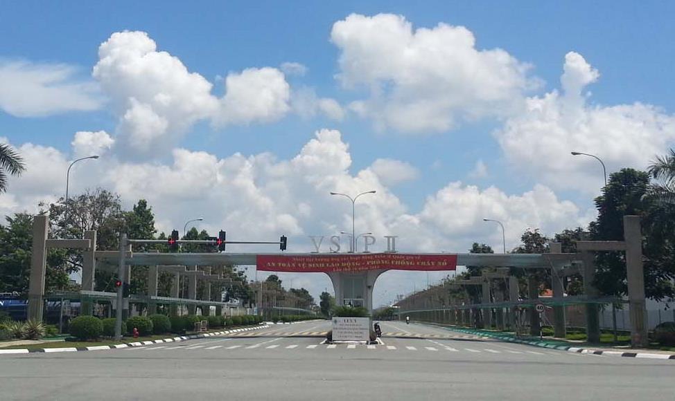 Entrance Gate VSIP II, Thu Dau Mot City Binh