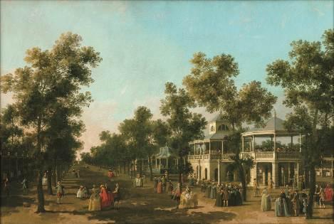 of the Rotunda, Ranelagh Compton Verney Canaletto,
