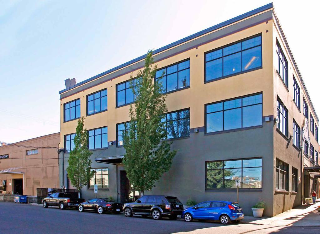 THE OFFERING The Howard Cooper Building SE 3rd Avenue and SE Hawthorne With 9,000 square feet of built-out creative space and sweeping views of the Portland s skyline, the property offers an