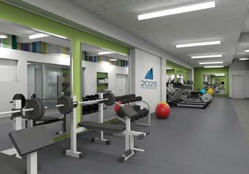 HEALTH CLUB CONFERENCE CENTER Tenant exclusive health club features