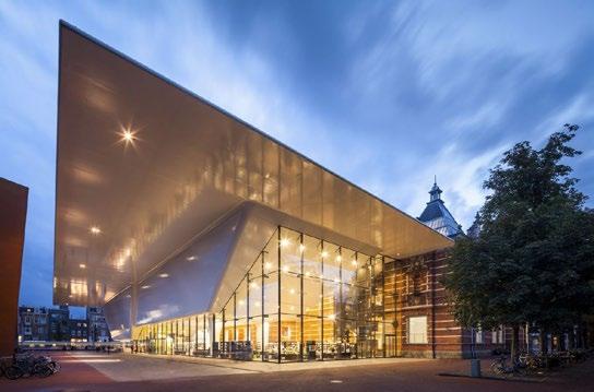 Stedelijk Museum, a modern art museum with a