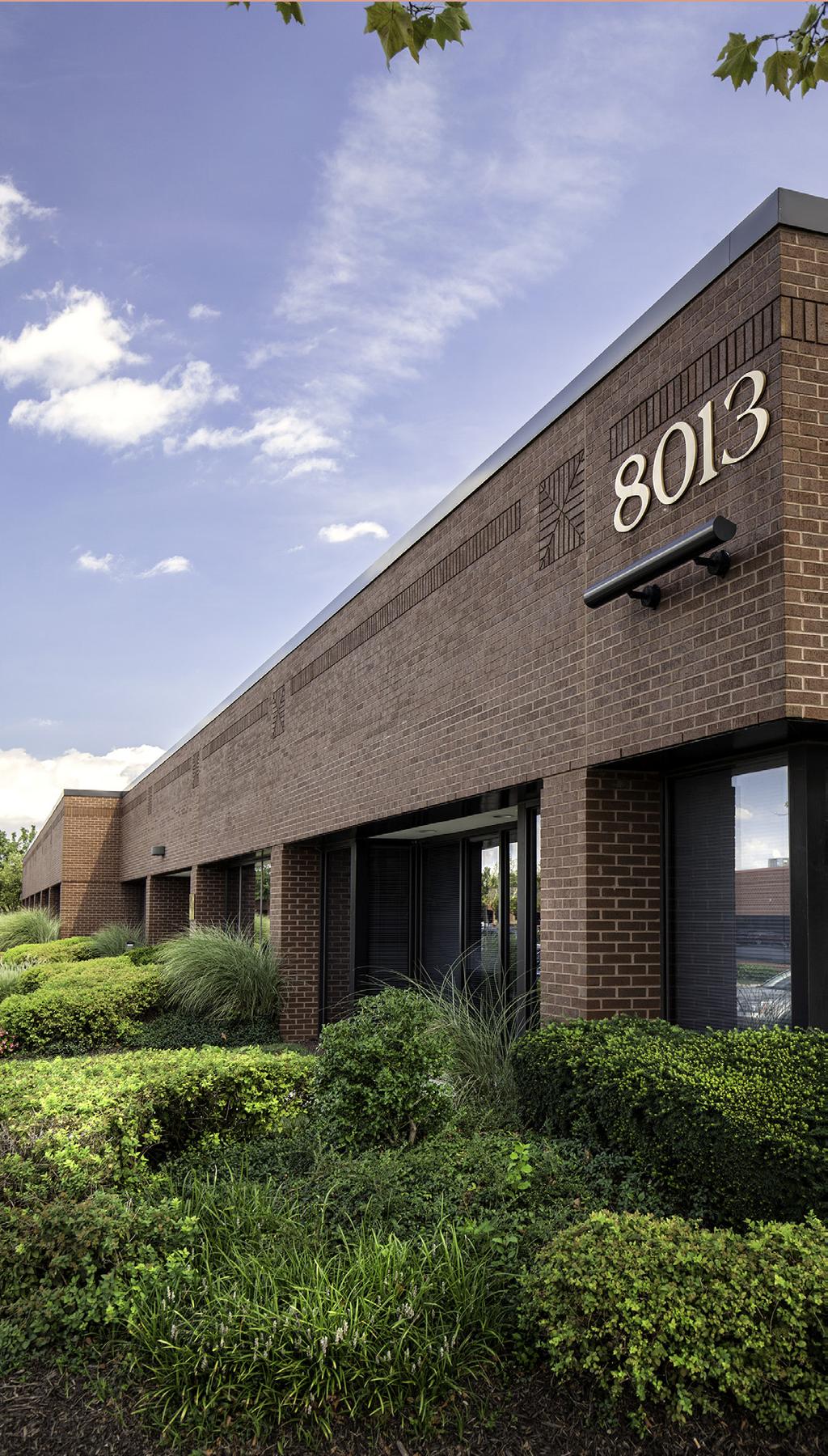 Property Information available 8007 Corporate: Unit H - 6,227 sf 8013 Corporate: 100% leased 8015 Corporate: 100%