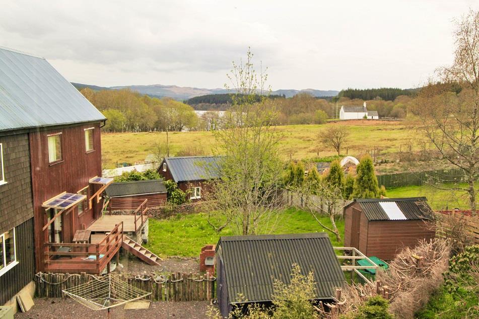 An appealing 3 Bedroom semi-detached house of Swedish timber construction in the rural village of Dalavich, with impressive loch views to the rear.