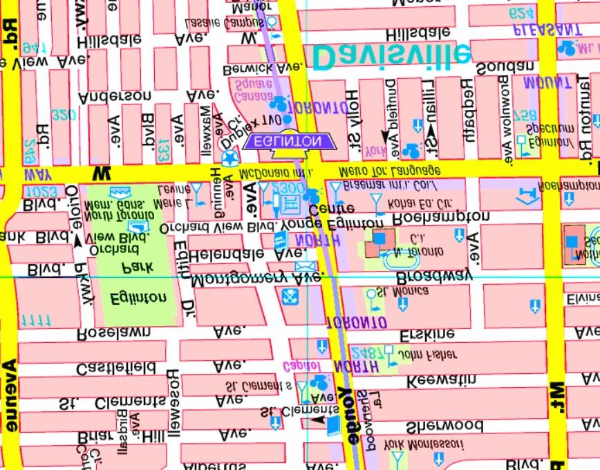 APPENDIX 3(a) PARTS OF 2200 YONGE STREET (YONGE-EGLINTON) WARD 22 Declare Surplus: Parts of 2200 Yonge Street (Yonge-Eglinton), shown as part of Parts 1 and 2 on Sketch PS-2009-040, be declared