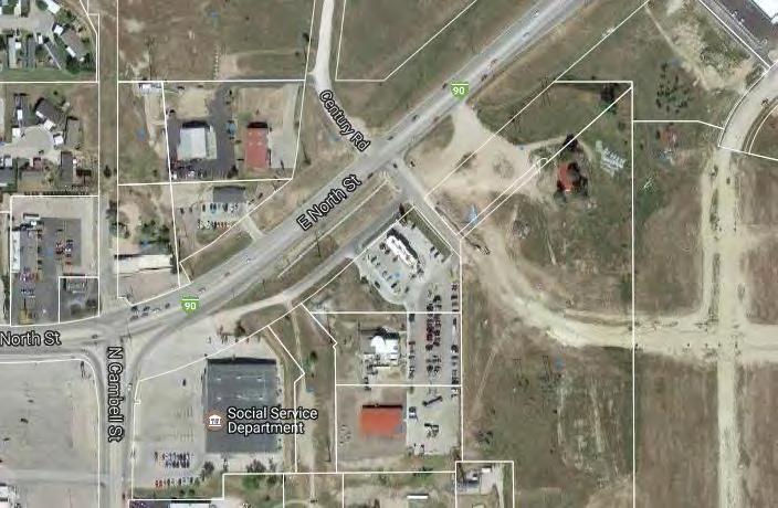 PROPERTY OVERVIEW ACCESS There is one (1) access point along E. North Street. PARCEL Parcel Number: 0063527 Acres: 1.50 Square Feet: 65,469 TRAFFIC COUNTS E. North Street:...25,200 N. Cambell Street:.