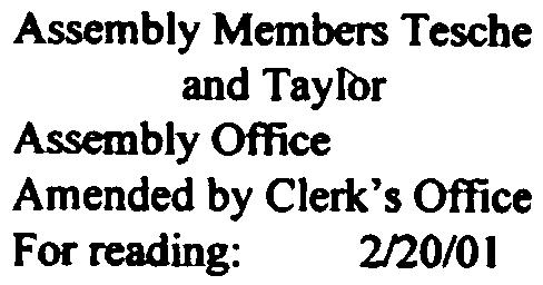 I Clerk's Note: Amendments incorporaledfrom AO -(S-) are underlined Bold text are additions in the original A -(S).