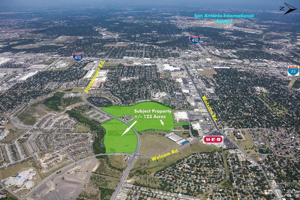 MIXED-USE SITE FOR SALE Site(s) +/- 123 Acres in Windcrest, TX +/-123 ACRES MIXED-USE DEVELOPMENT LAND + Approximately 123 acres in Windcrest, TX on the northeast side of the San Antonio metro area +