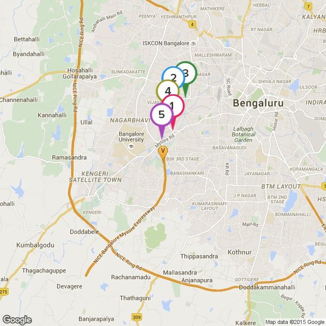 Connectivity Near Sobha Valley View, Bangalore Top 5 Connectivity (within 5 kms) 1 Deepanjali Nagar Metro Station 2.37Km 2 Vijaynagar Metro Station 4.