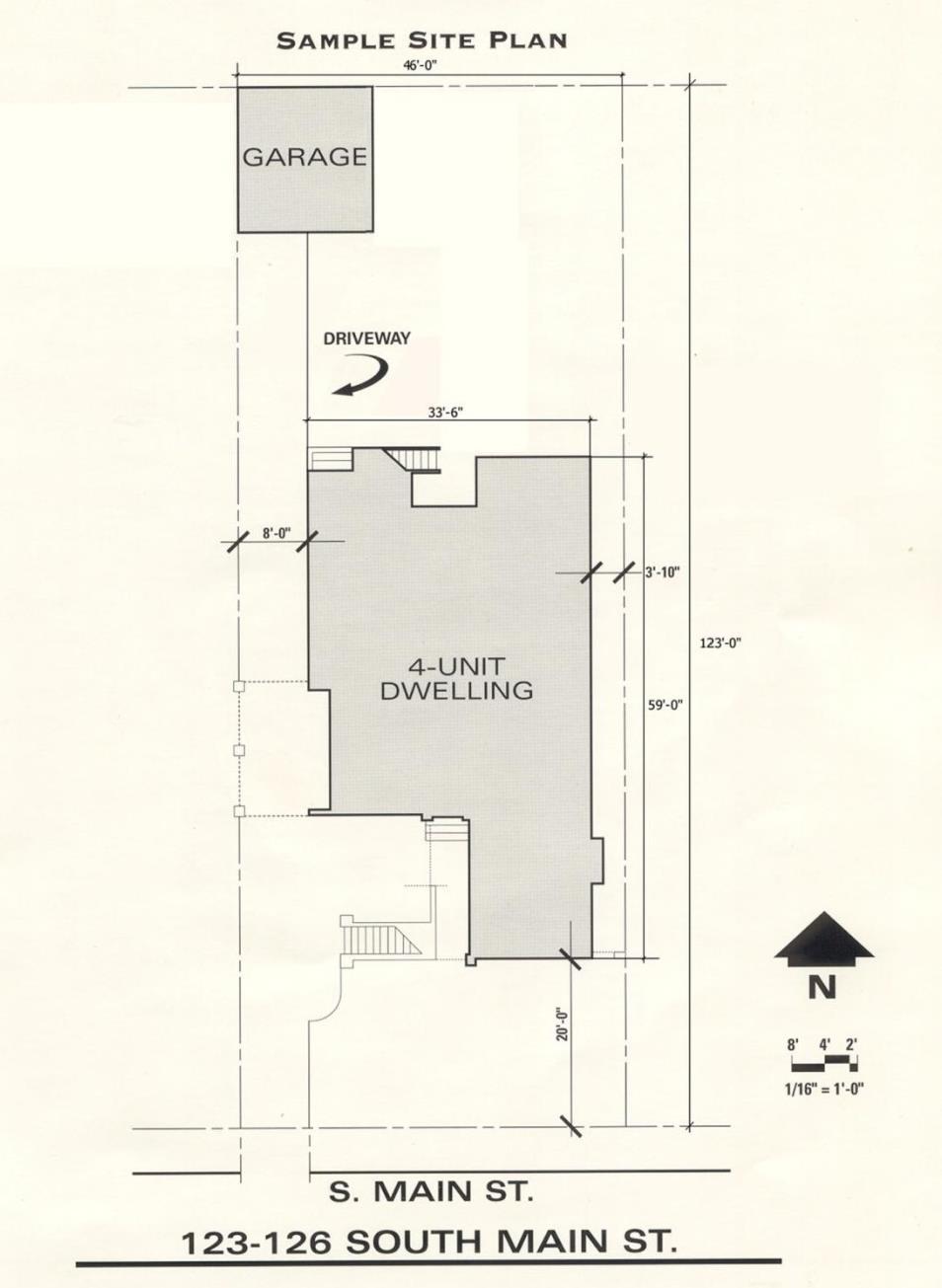 Attachments Site Plan 8 ½ x 11 inch site plan, drawn to scale locations of all